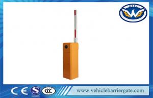 China Orange Intelligent Automatic Road Boom Barrier Gate With Limit Switch on sale