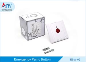 Best Embedded 86 Type Bottom Box Emergency Button , Resets By Using A Key wholesale