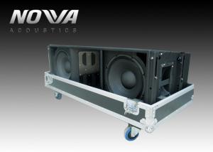 Big Three Way Active Line Array System For Outdoors Events , High Efficiency