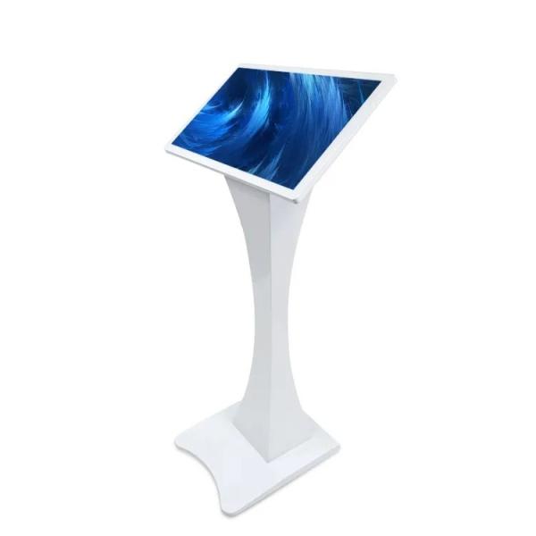 Cheap 21.5 Inch Stand Alone Touch Screen Digital Kiosk Android OS Capacitive Touch Display for sale