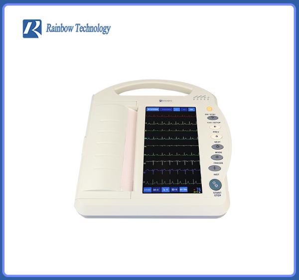 Cheap 12 Channel PC Based ECG Machine Portable Wireless 12 Lead ECG Machine for sale