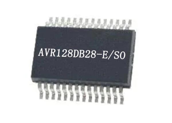 Cheap Low Power Microcontroller MCU AVR128DB28-E/SO 8-Bit Core Microcontrollers for sale