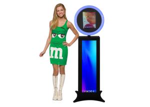 Best 12.9'' Portable Photo Booth Shell Stand For Ipad Portable Selfie Booth Music Sync wholesale