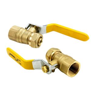 Best High Pressure Customized Support Brass Gas Valve 1/4-4'' With SAI GLOBAL AS4617-2004 Certification wholesale