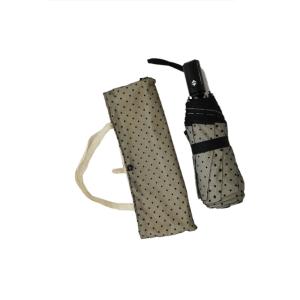Durable 3 Folding Auto Open Close Golf Umbrella With Net And Nice Carry Bag