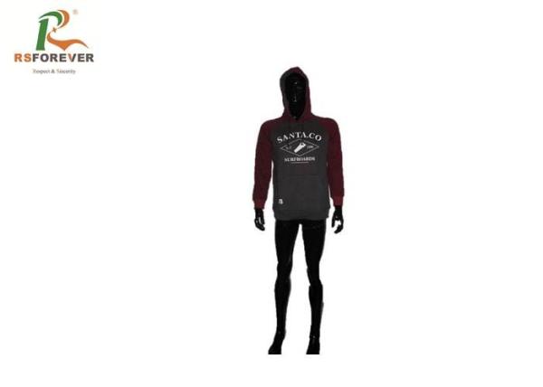 Cheap Customized 100 Cotton Hooded Sweatshirt Mens Pullover Silk Screen Printing for sale