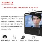 HUSHIDA D1 Series Face Recognition Access Control, Support Multiple People