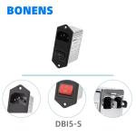 DBI5-S EMI Filter With Dual Fuse And Switch For Bulk Purchases And Low Minimum