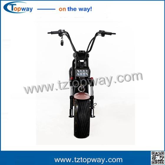 Cheap Fat tyre electric scooter 60V 1000W halley two wheels citycoco for sale