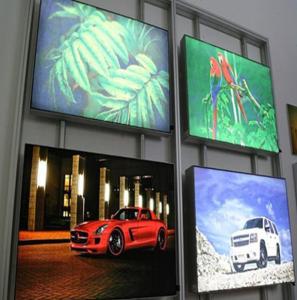 China High Brightness CYMK Backlit Fabric Lightbox For Movie Poster Display on sale