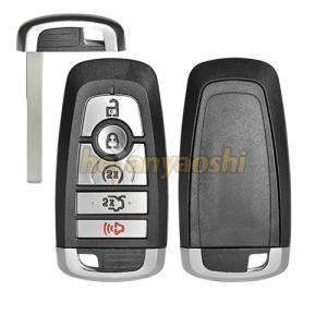 Best Ford 5Buttons Smart Key Shell with Emergency Key Insert wholesale