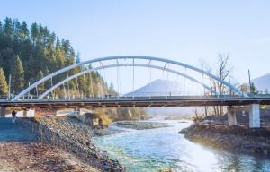 Best AISI Q355 Steel Arch Girder Bridge Continuous Plate Weather Resistant wholesale