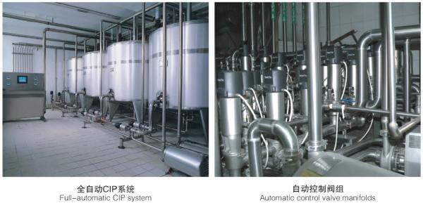 Cheap Customized Milk Processing Line High Productivity With Cip System for sale
