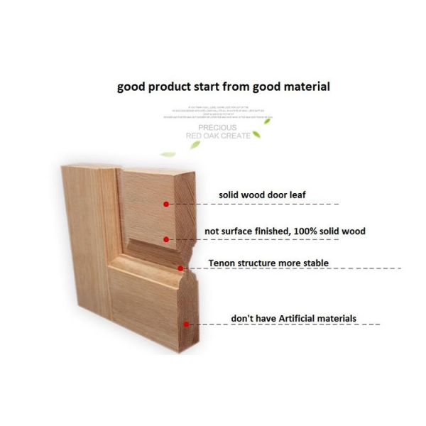 38dB Solid Wood Panels Front Entry Pivot Door Fixed Design