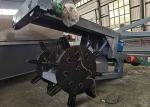 Fermenting Compost Wheel Type Compost Turner For Animal Manure