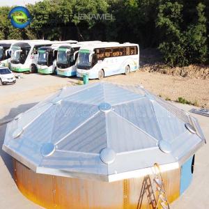 China Custom Aluminum Geodesic Domes For Crude Oil Gasoline Jet Fuel Diesel on sale