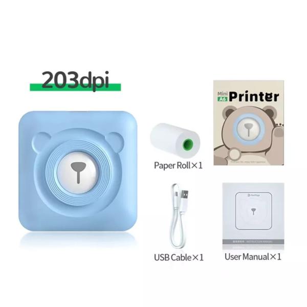 Cheap A6 58mm Mini Portable Thermal Photo Printer For Home for sale