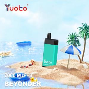Best 5% Nicotine Yuoto Disposable Vape Pen 7000 Puff Pod Vaporizer OEM ODM wholesale