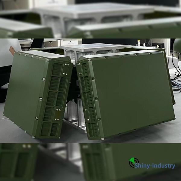 Two Dimensional Four Sided Array Surveillance Radar for Security Warning and