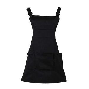 Adjustable Cotton Apron Uniform Blank Reusable Digital Print For Supermarket Worker