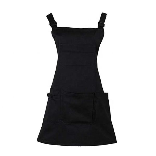 Cheap Adjustable Cotton Apron Uniform Blank Reusable Digital Print For Supermarket Worker for sale