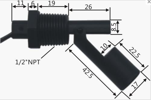 Cheap Horizontal install float level sensor for sale