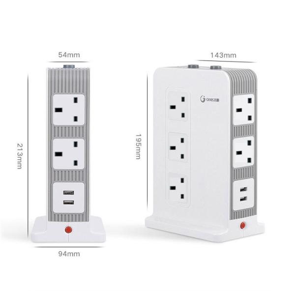 Cheap Domestic Creative Rubik'S Cube Vertical Plug Socket Board for sale