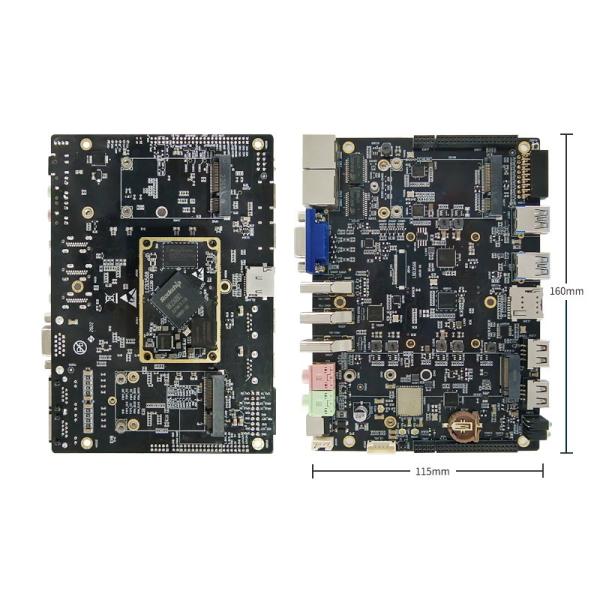 Cheap LKD3568 Android Embedded Board Single Board Computer With M.2 NGFF (M-KEY) PCIE V2.1 x4 With NVMe SSD Supported for sale