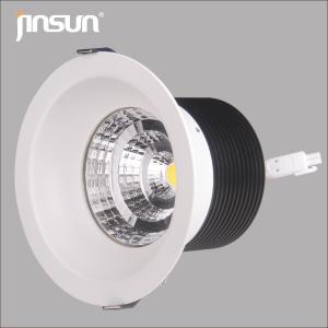 China 30w COB LED Downlight with dia160*H130mm 4000k CCT 15º reflection cup narrow beam angle on sale