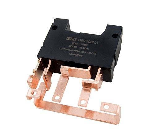 Cheap 100A Mechanical Latching Relay Two Sets of Contact Switching Capability for sale
