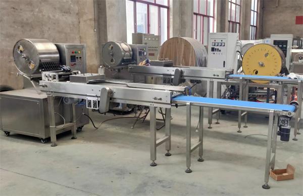 Cheap automatic spring roll wrapper machine, samosa wrapper making machine, crepes machine for sale