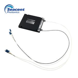 1×4 Multi Channel DWDM Mux Demux Cassette Type For PON Network