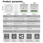 Remote / Voice Control Wifi Smart Switches With Scheduling Automation Energy