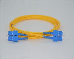 OS2 Single Mode Fiber Optic Patch Cable Sc Sc Patch Cord For Telecom / Network