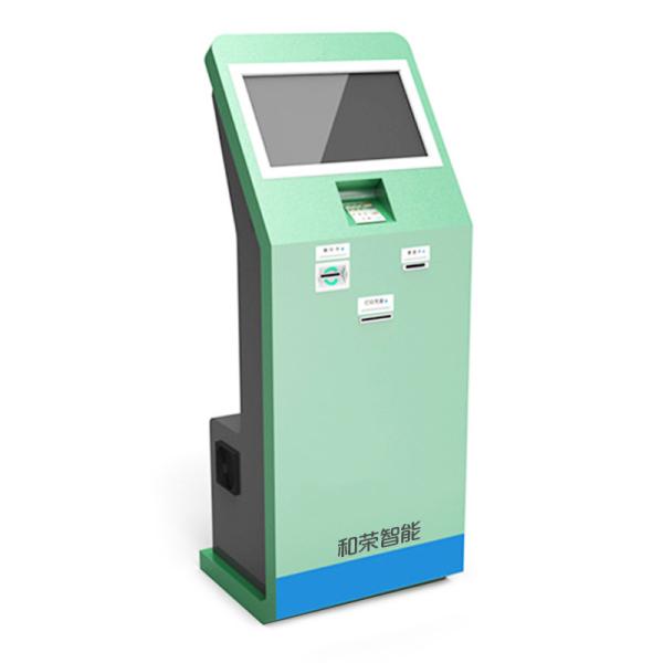 Cheap Custom Self Service Check In Kiosk Hotel With Touch Monitor Receipt Thermal Printer for sale