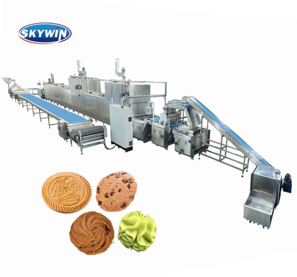 Cheap High Efficiency Width 800MM Small Cookie Making Machine for sale