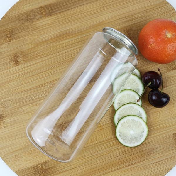 Cheap Plastic 700ml Clear Water Bottles With Can Lids Essential Oils Salad Dressing for sale