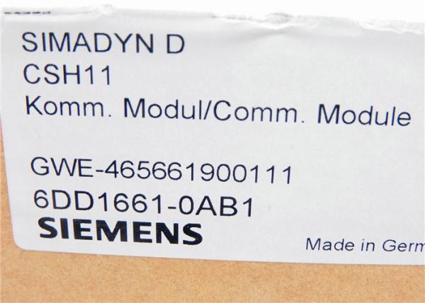 Cheap Controller 6DD1661-0AB1 CSH11 Simadyn D Communication Module for sale