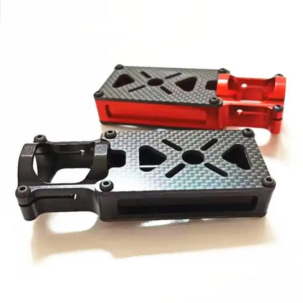 Cheap 25mm CNC Cut Carbon Fiber Machined For RC Multi Axis UAV Drone Parts for sale