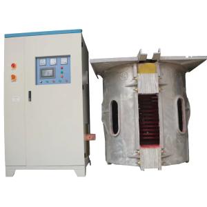 China 500KG Medium Frequency Induction Melting Furnace 10KHZ Induction Metal Melting Furnace on sale