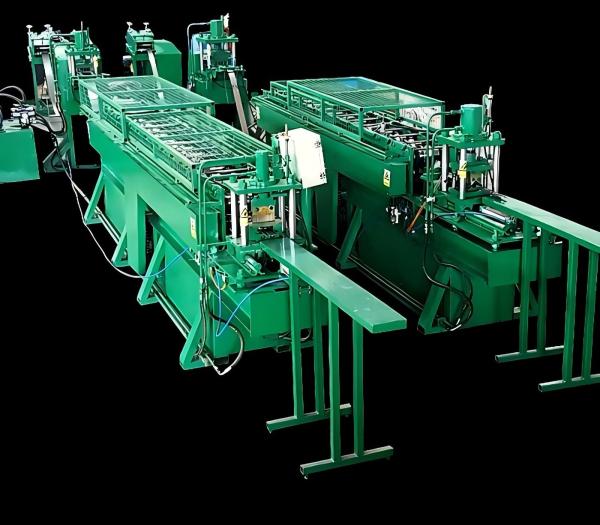 Cheap High Speed Rack Shelf Roll Forming Machine With Servo Feeder And Hydraulic Punch for sale