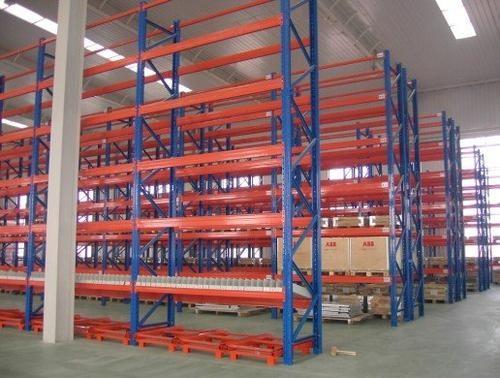 Cheap Customized Depth Adjustable Pallet Racking ,  Selective Steel Pallet Rack Easily Installed for sale