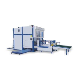 China 3P Automatic Paper Stacker Machine 8kw Intelligent Flip Flop Video Monitoring on sale
