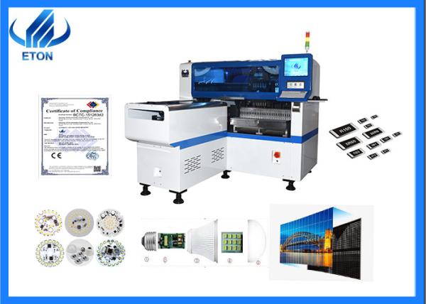 Cheap LED light assembly machine 8 heads multi-functional pcik and place machine HT-E6T for sale