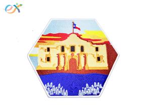 Best Twill Fabric Custom Scout Patches , Shape Custom Made Embroidered Patches wholesale