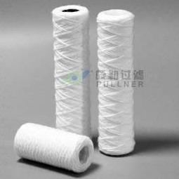Cheap 5 Micron String Wound Filter Cartridges For RO Pre Treatment for sale