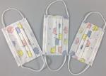 Adjustable Nose Piece Elastic Cartoon Anti Virus 3ply Face Mask