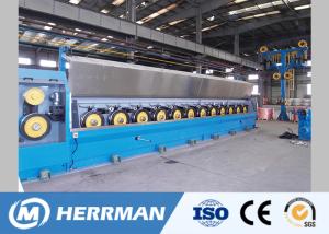 Best 630mm Bobbin Aluminium Multi Wire Drawing Machine With Annealing Device wholesale