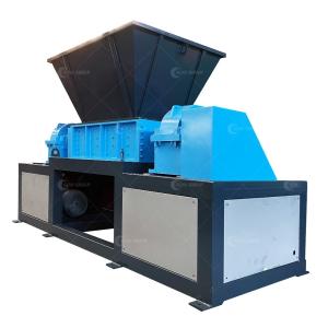 Best PLC Controlled Double Shaft Crusher and Shredder Machine for Wasted Plastic Recycling wholesale