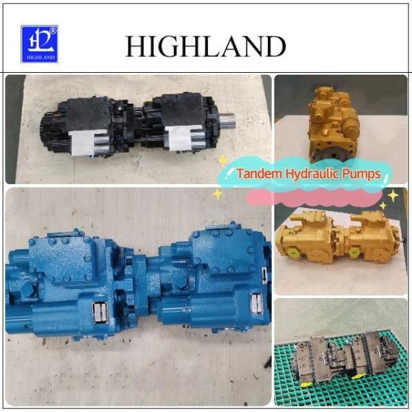 Cheap Variable Displacement Tandem Hydraulic Pumps For Industrial Processes for sale